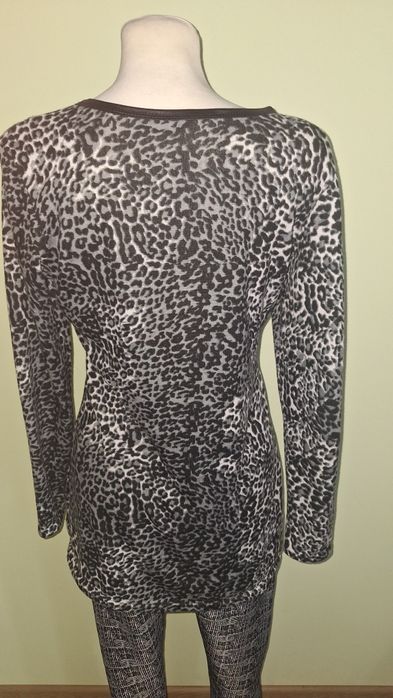 Bluzka tunika w panterkę XL/XXL raczej L