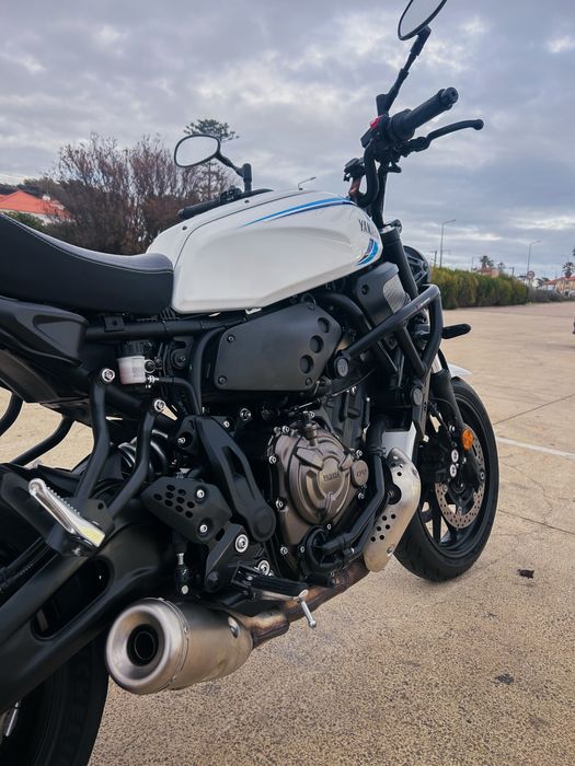 Yamaha XSR 700 de 2022.