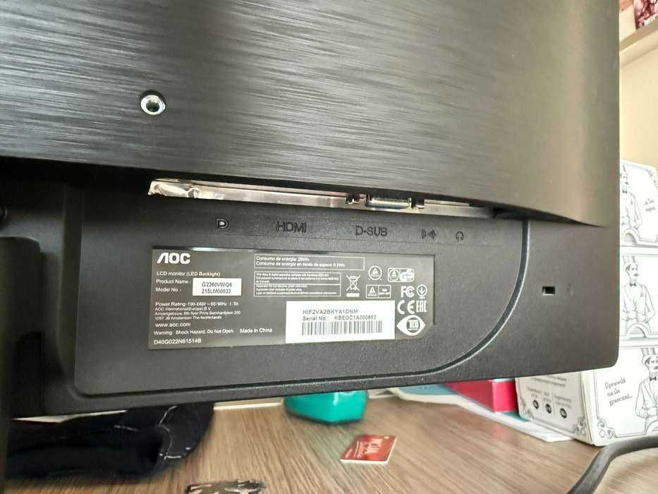 Komputer stacjonarny i5-7500, GTX 1660 SUPER, 16GB RAM z monitorem 22' SUPER SPRZĘT