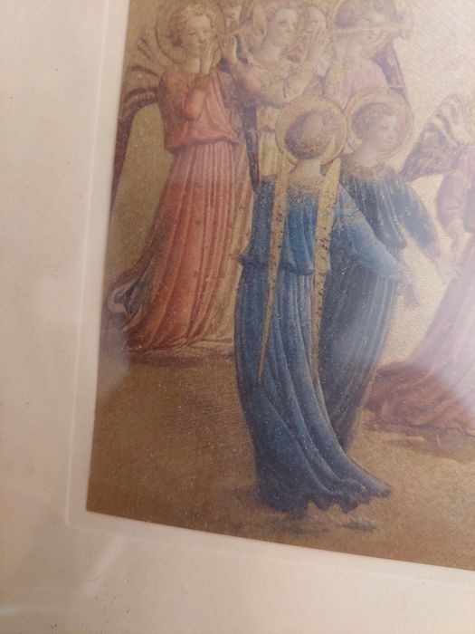 Quadro pintura muita antiga