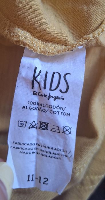 T-shirt El Corte Inglés Kids 11-12 anos