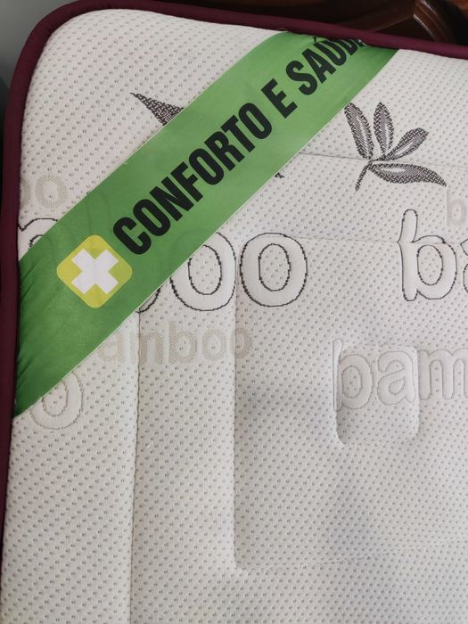 Colchão ortopédico medicinal para cama casal