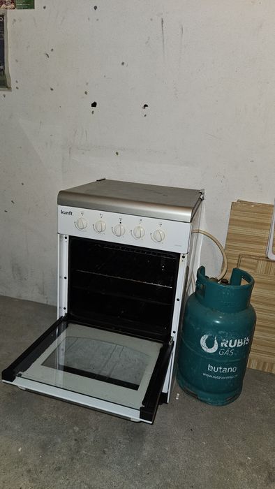 Forno fogao + botija de gás