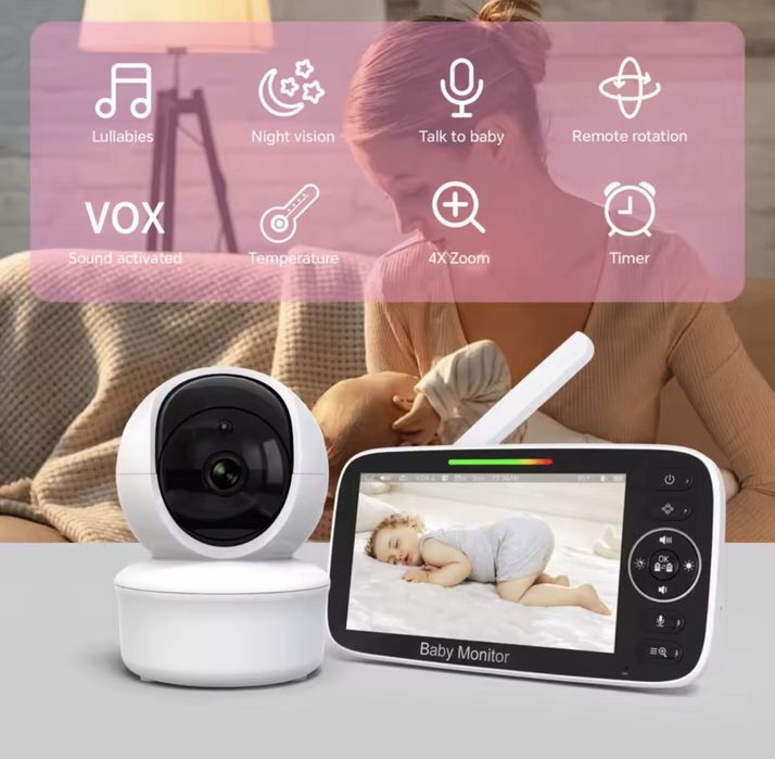 Відеоняня SM-530A baby monitor Дитячий монітор