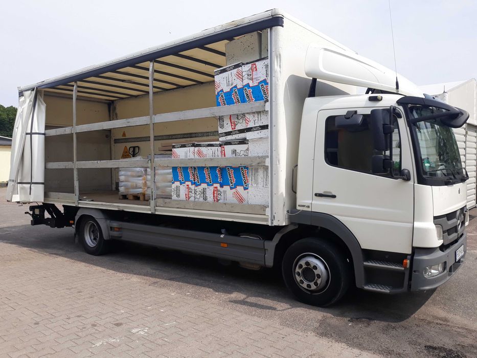 Transport z windą 5,6t ładowności