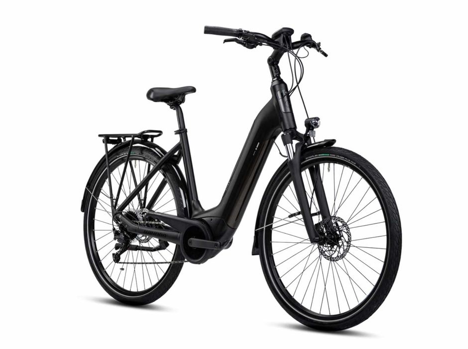 Rower elektryczny Winora Tria 9 Wave i500Wh 9-B Alivio 22 (Black Mat)