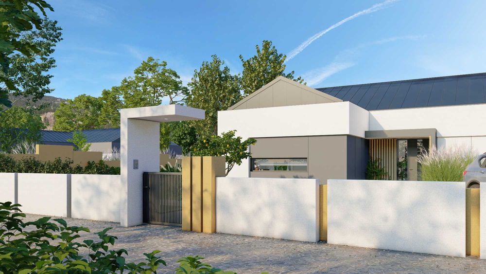 Ogrodzenia frontowe , panelowe, podmurówki