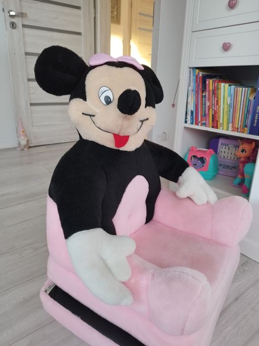 Fotel rozkładany Minnie Mouse