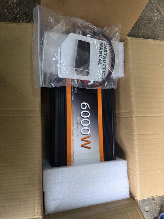 Przetwornica Sinus 6000w 12V 24v DC 230V inwerter 3000w falownik інвер