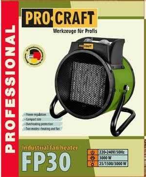 Электрический тепловентилятор керамика Procraft FP 30 керамик