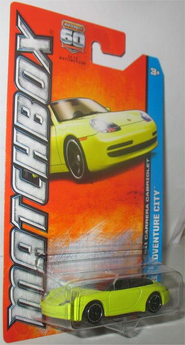 Matchbox - Porsche 911 Carrera Cabriolet (2013)