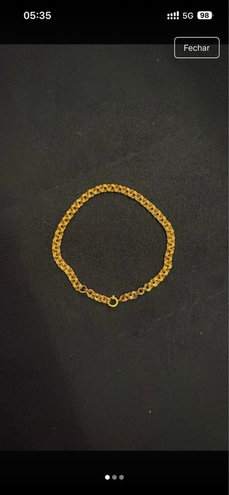 Pulseira de ouro