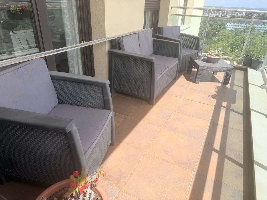 Conj Jardim e Mesa apoio