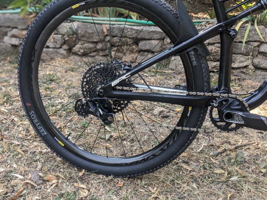 9,6 Kg Specialized Epic S-Works Rodas Carbono Mavic Elite Brain