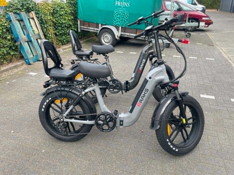Rower Elektryczny Fat bike  Raaks