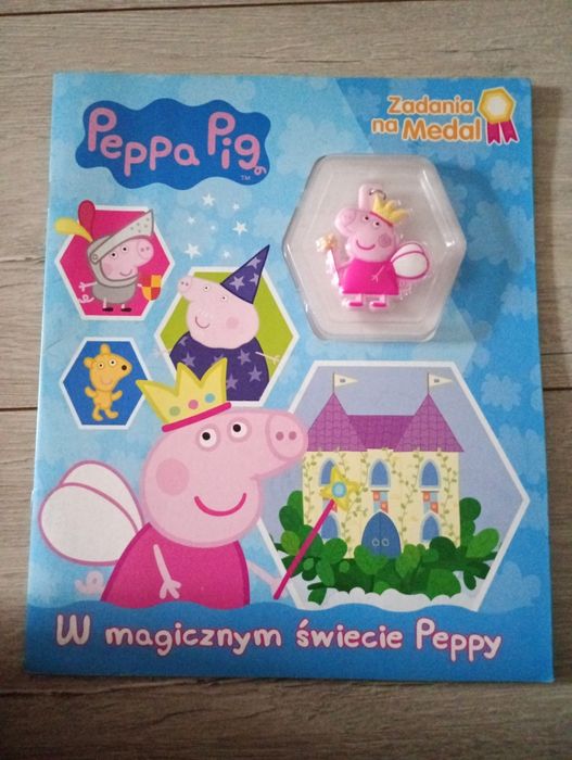 Nowa książeczka świnka Peppa z breloczkiem