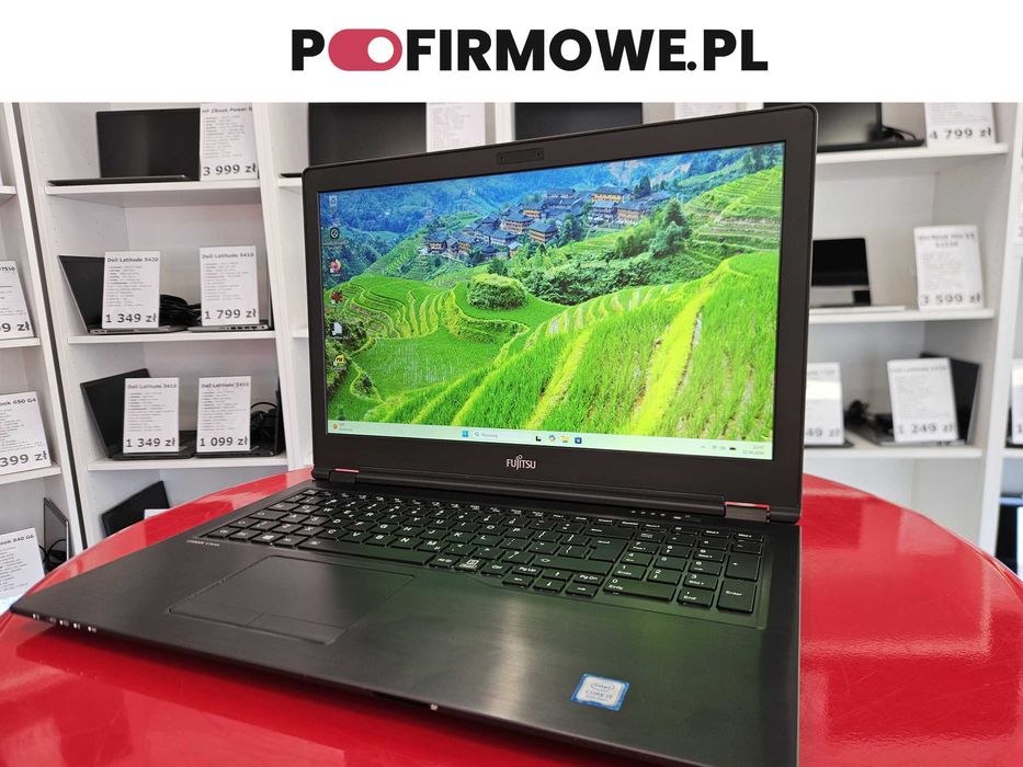 Fujitsu LifeBook U758 15" i5-8250U 16GB RAM DYSK 256SSD FullHD IPS Modem LTE HDMI Windows 11 Faktura 23% Gwarancja 12 Miesięcy PoFirmowe.pl