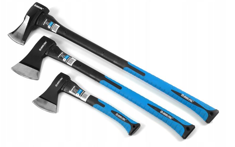 Zestaw 3 sieker SIEKIERA ROZŁUPUJĄCA TOPOREK włókno szklane