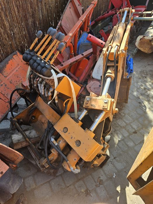Case 1816B + ramię kopiące miniładowarka kołowa koparka, bobcat