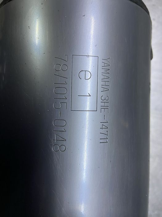 Ponteira escape Yamaha Fzr600 Genesys