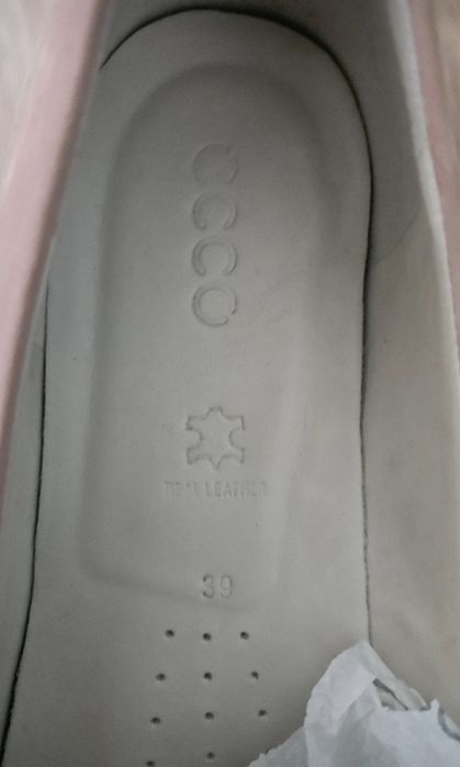 ecco soft półbuty damskie baleriny szersze stopy 39