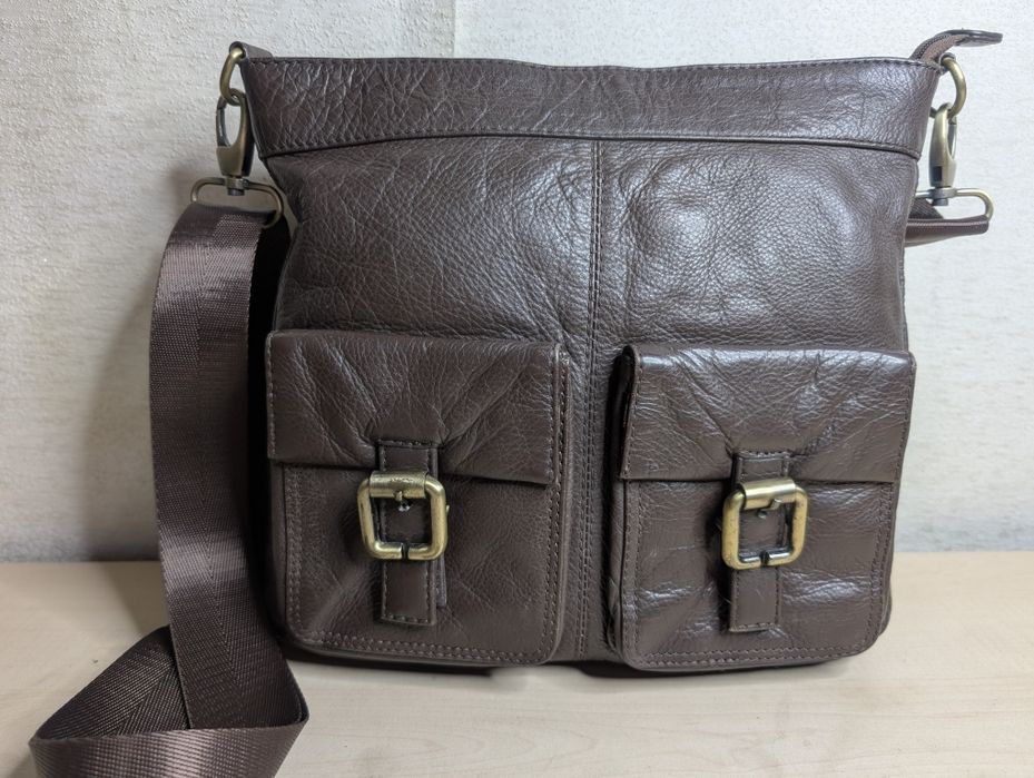 Сумка чоловіча JONES BOOTMAKER. Натуральна шкіра