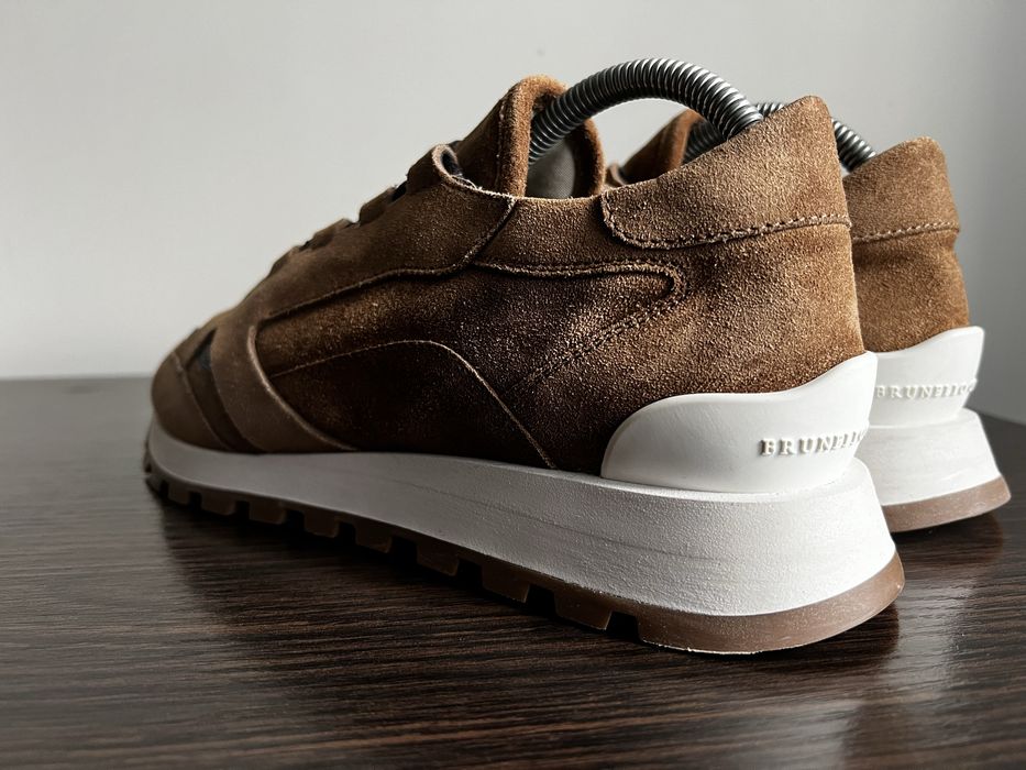 Кросівки BRUNELLO CUCINELLI Шкіра ориг Розмір 40 на 25.5-26 см