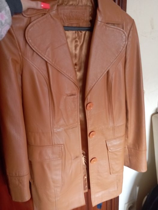 Casaco pele verdadeira