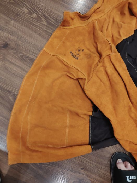 Skórzana Kurtka spawalnicze Rhino