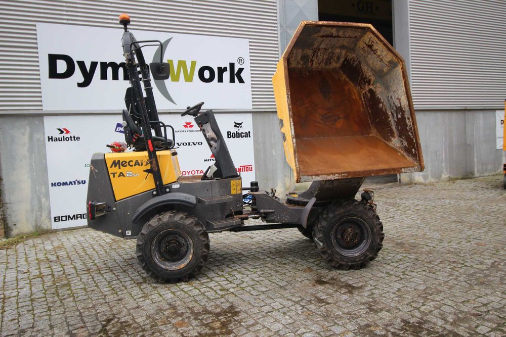 Dumper articulado hidrostático báscula giratória  TA2SH todo terreno