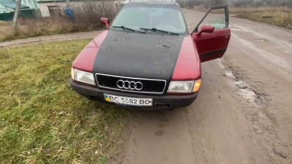 Audi 80 Б3 1.8 Карбюратор Газ/Бензин