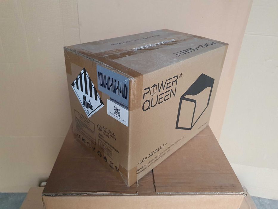 Аккумулятор Power Queen LiFePO4 12.8V 100A для ИБП, инвертора, котла