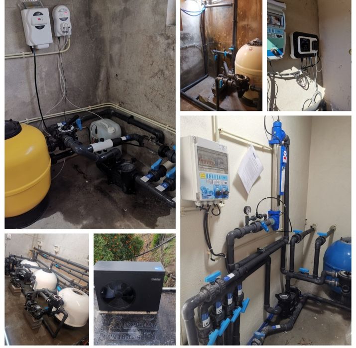 Piscinas construções em geral