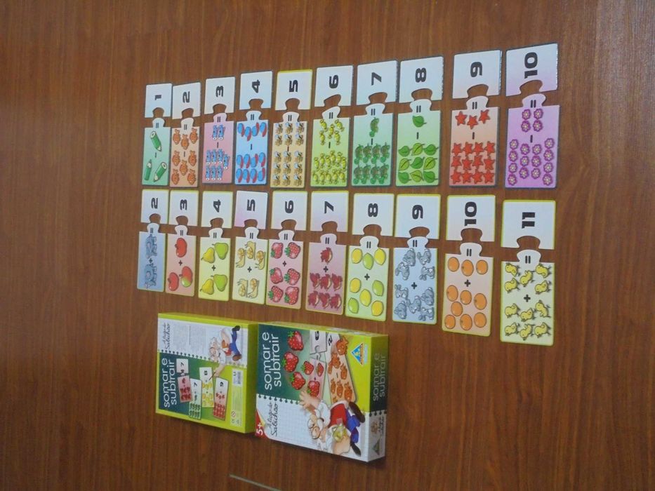 Puzzle “Puzzle Somar e Subtrair”, a lição do sabichão, da MAJORA