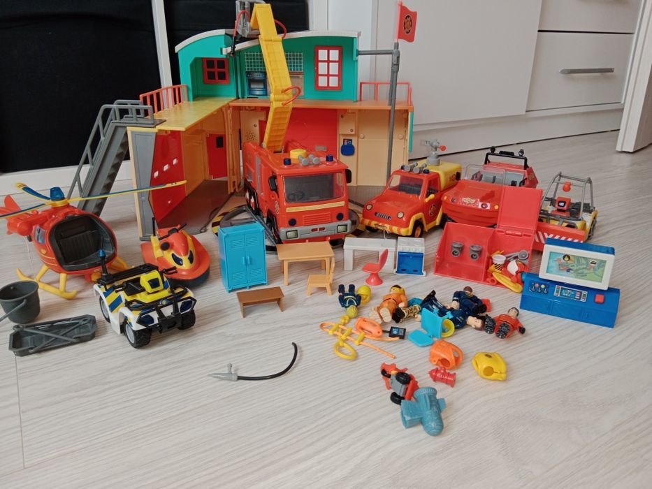Strażak Sam remiza i akcesoria