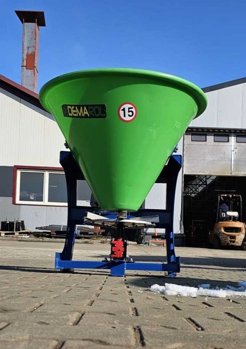 Zbiornik 400L Lejek Rozsiewacz do nawozu Demarol