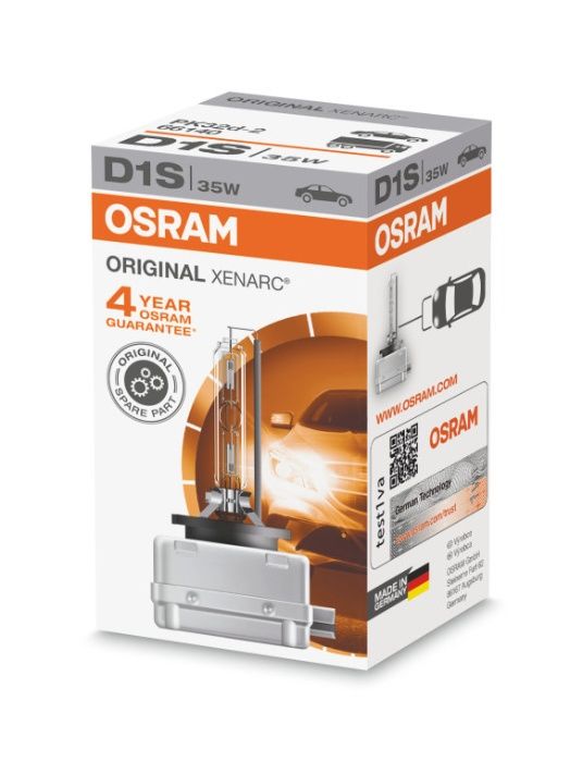 Lâmpadas de Xenon original OSRAM Garantia 4 anos
