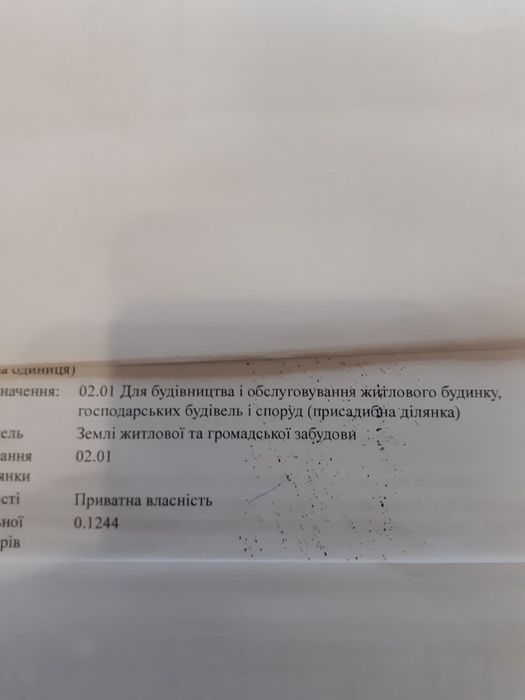 Земельна ділянка для будівництва