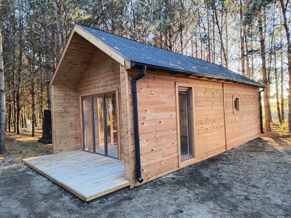 Dom letniskowy ocieplony 34m2