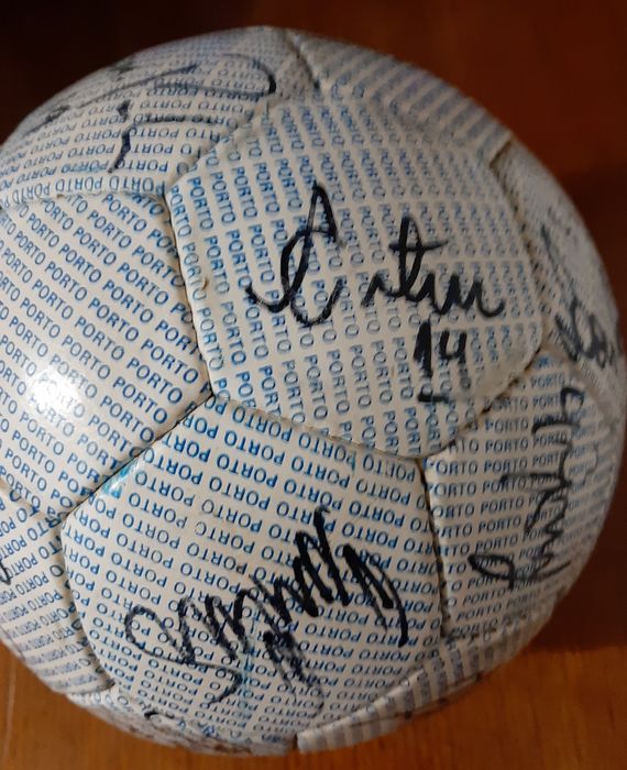 Bola autografada F.C.Porto.