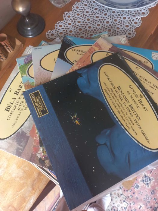 100 discos em vinil -grandes compositores salvat