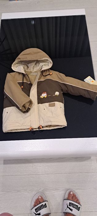 Blusão de criança impermeável