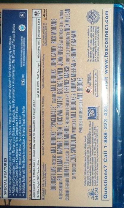 Spaceballs Kosmiczne jaja parodia Star Wars Gwiezdne wojny,2012nie DVD