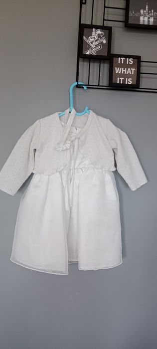 Sukienka (chrzest, roczek)