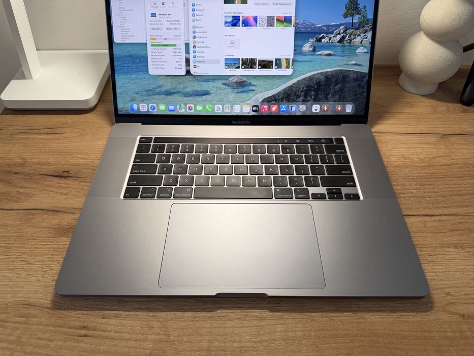 MacBook Pro 16 2019 Intel i9 32GB RAM 1TB SSD