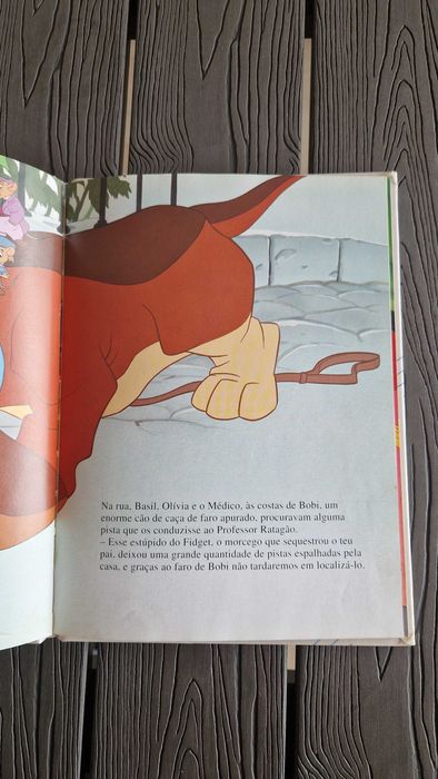 Livro Infantil Basil o Grande - Mestre dos Detectives