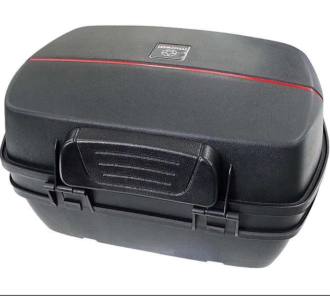 Kufer Moretti, MR-688, 32l, czarny, czerwony odblask