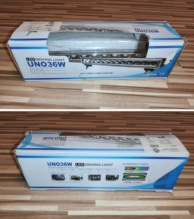 Lampa Dalekosiężna Led Homologacja WLO201