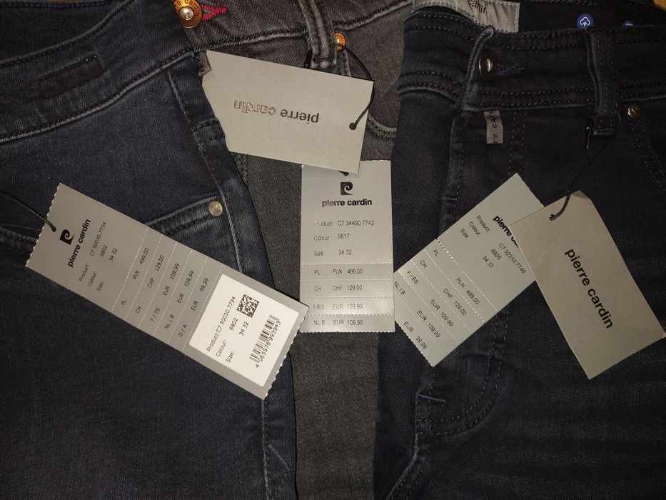 Nowe jeansy marki Pierre Cardin 34/32