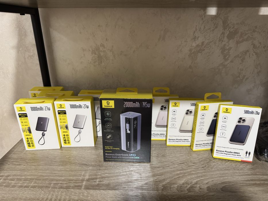 Павербанк базеус Baseus PicoGo Power Bank 5000 мАч 20w Ультратонкий